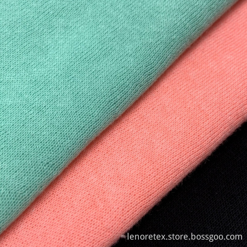 TC Brushed Knit DTY French Terry Fleece Fabric
